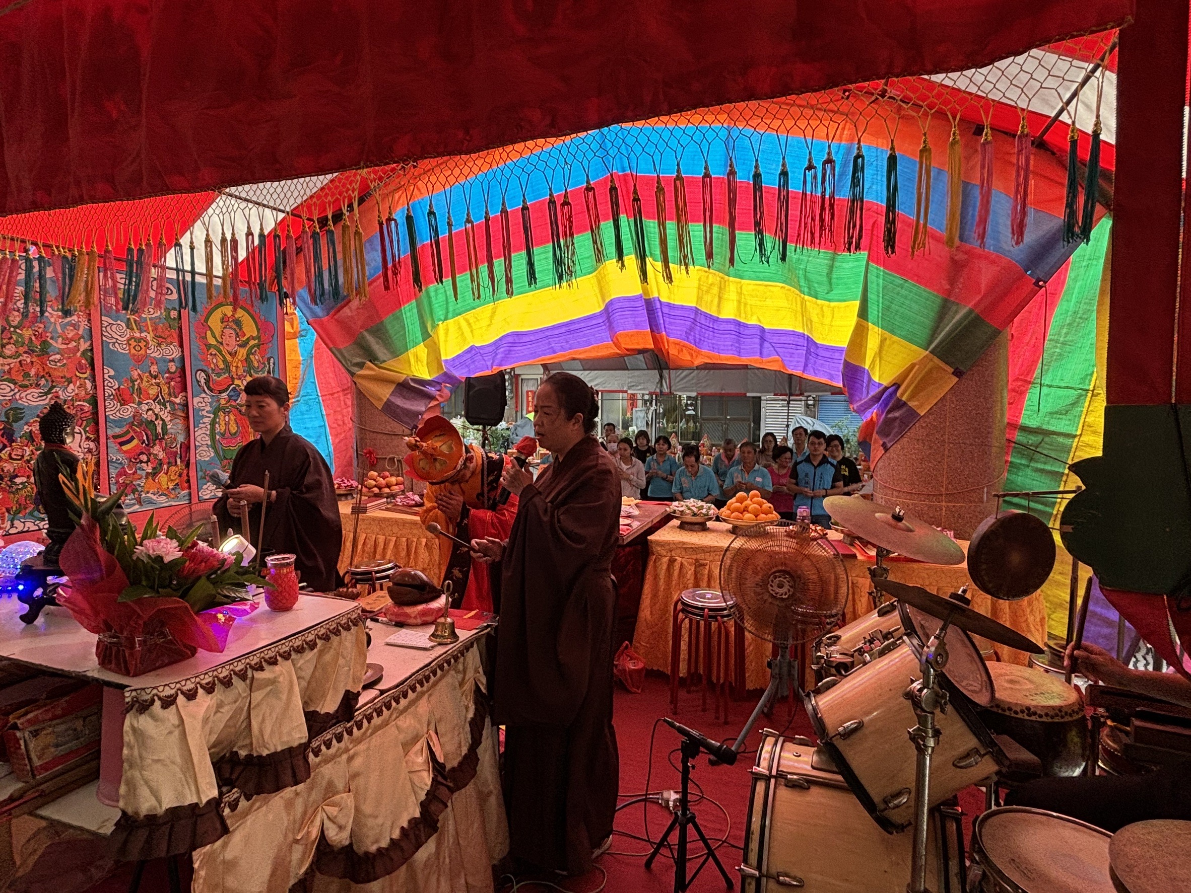 甲辰年中元普渡法會已經開始囉